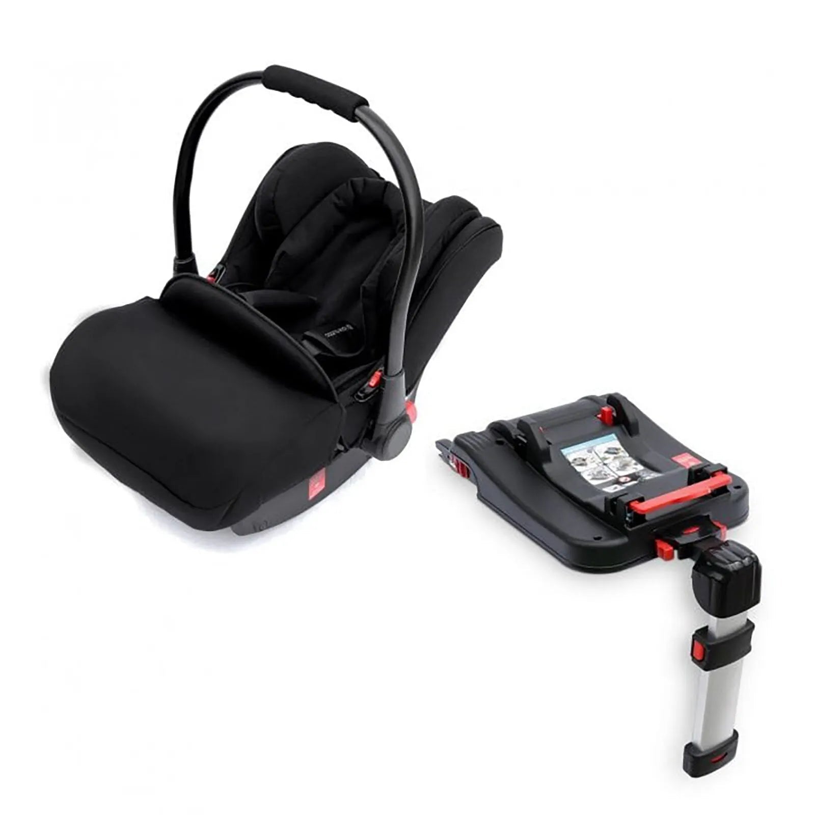 Ickle Bubba Galaxy Car Seat & Isofix Base Black - mezetto ebebek ebebek