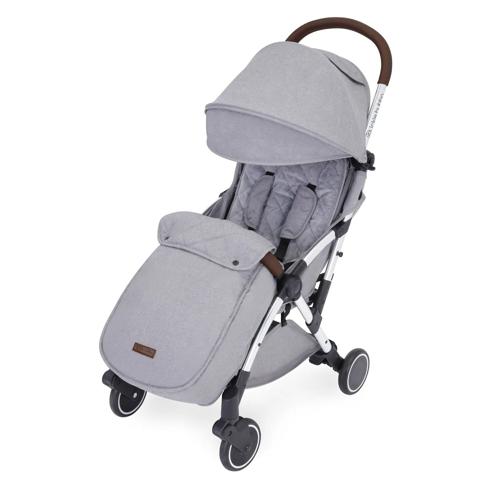 Ickle Bubba Globe Max Stroller Silver/Grey - mezetto ebebek ebebek