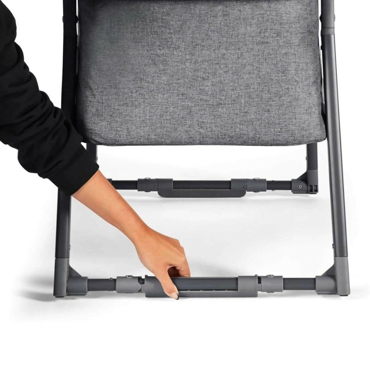 Ickle Bubba Mini Rocker Crib - Space Grey - mezetto ebebek ebebek