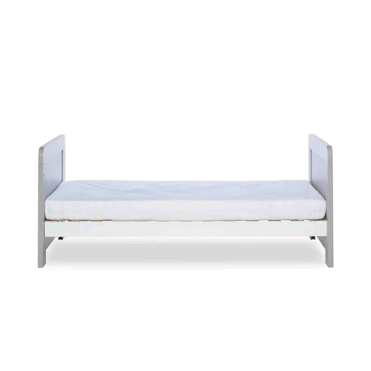 Ickle Bubba Pembrey Cot Bed Ash Grey - Premium Pocket Sprung Mattress - mezetto ebebek ebebek