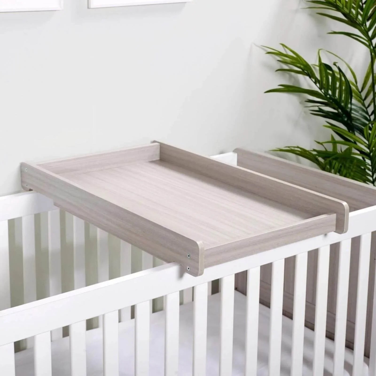 Ickle Bubba Pembrey Cot Top Changer - Ash Grey - mezetto ebebek ebebek