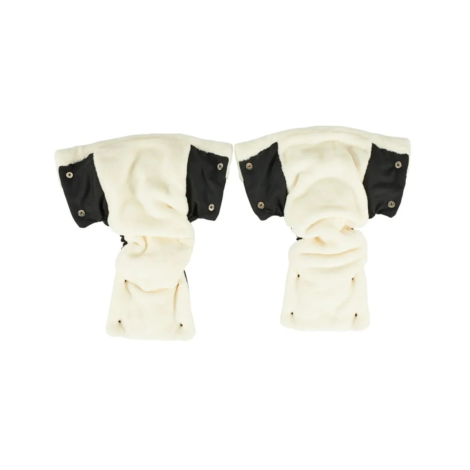 Ickle Bubba Pram Mitts - Black - mezetto ebebek ebebek