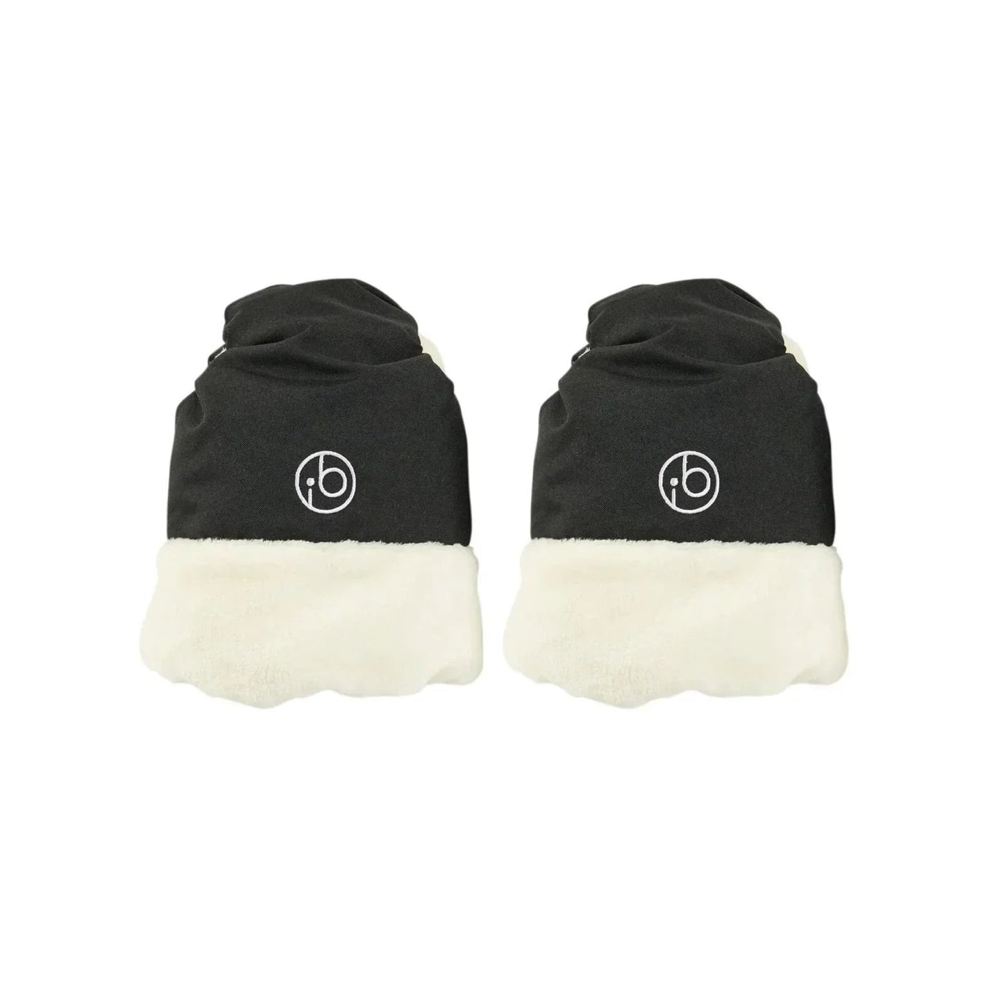 Ickle Bubba Pram Mitts - Black - mezetto ebebek ebebek