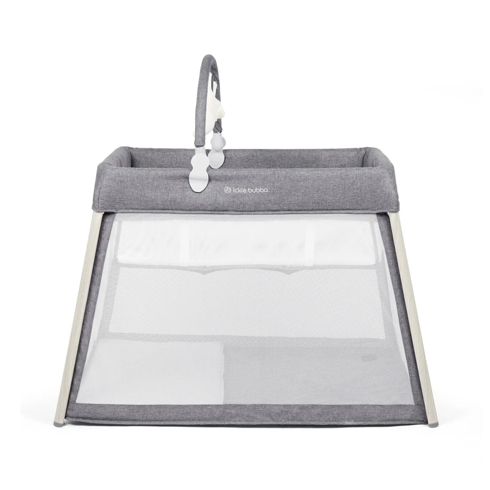 Ickle Bubba Scout 3 - in - 1 Travel Crib Cot & Playpen - Ash Grey - mezetto ebebek ebebek