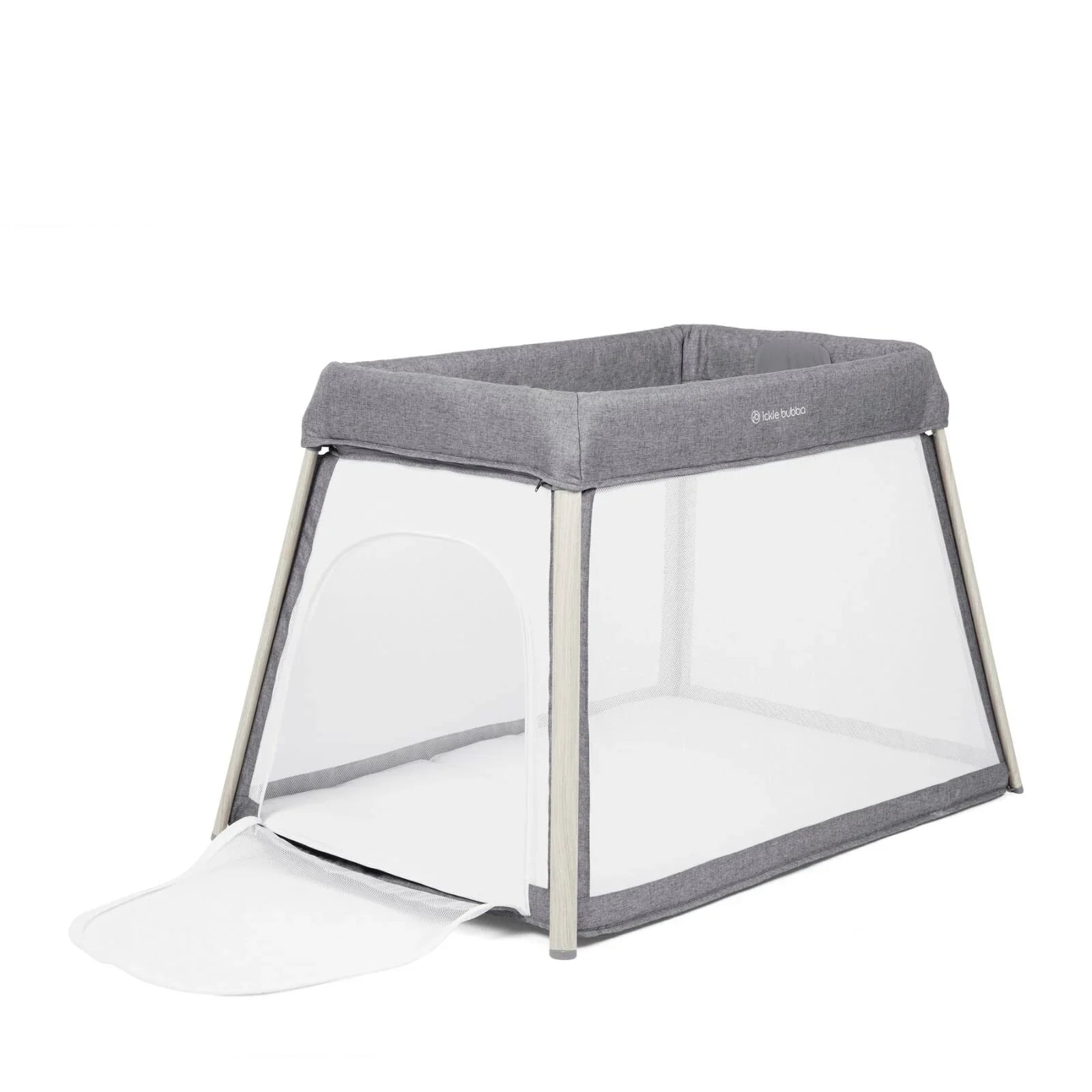 Ickle Bubba Scout 3 - in - 1 Travel Crib Cot & Playpen - Ash Grey - mezetto ebebek ebebek