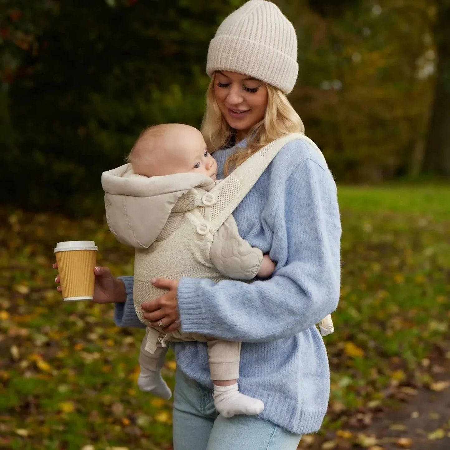Ickle Bubba Seren 3 - in - 1 Baby Carrier - Stone - mezetto ebebek ebebek
