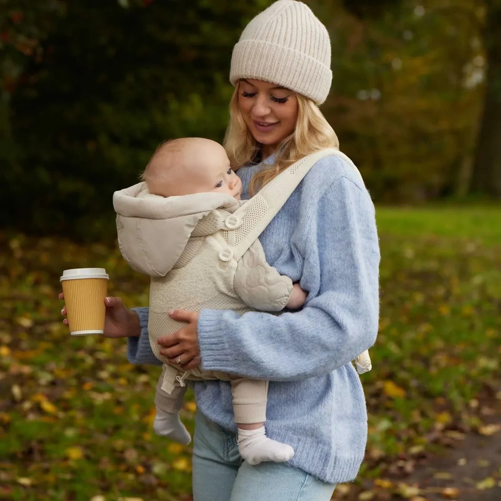 Ickle Bubba Seren 3 - in - 1 Baby Carrier - Stone - mezetto ebebek ebebek