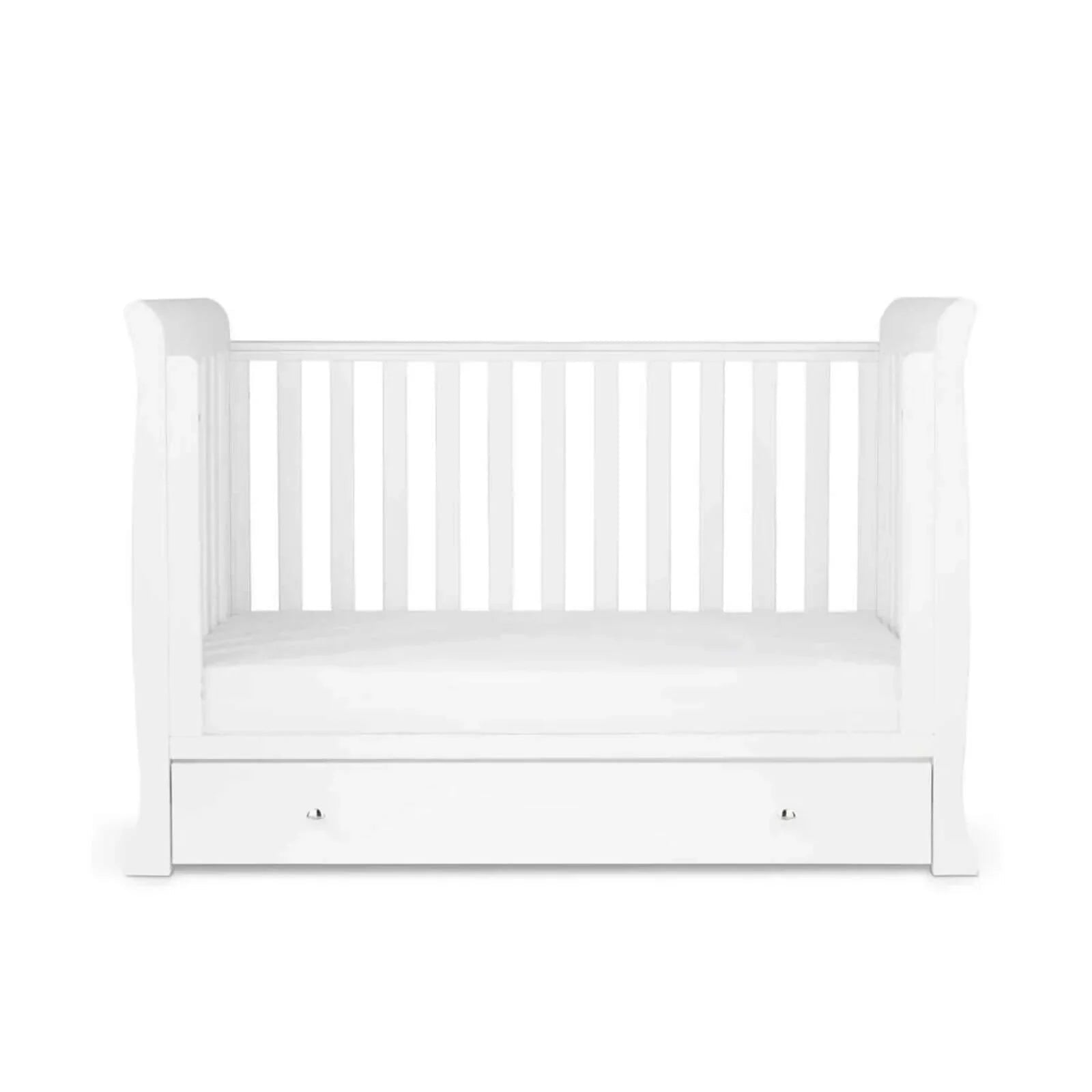 Ickle Bubba Snowdon 4 - in - 1 Mini Furniture Set Premium Pocket Sprung Mattress 3 pcs - White - mezetto ebebek ebebek