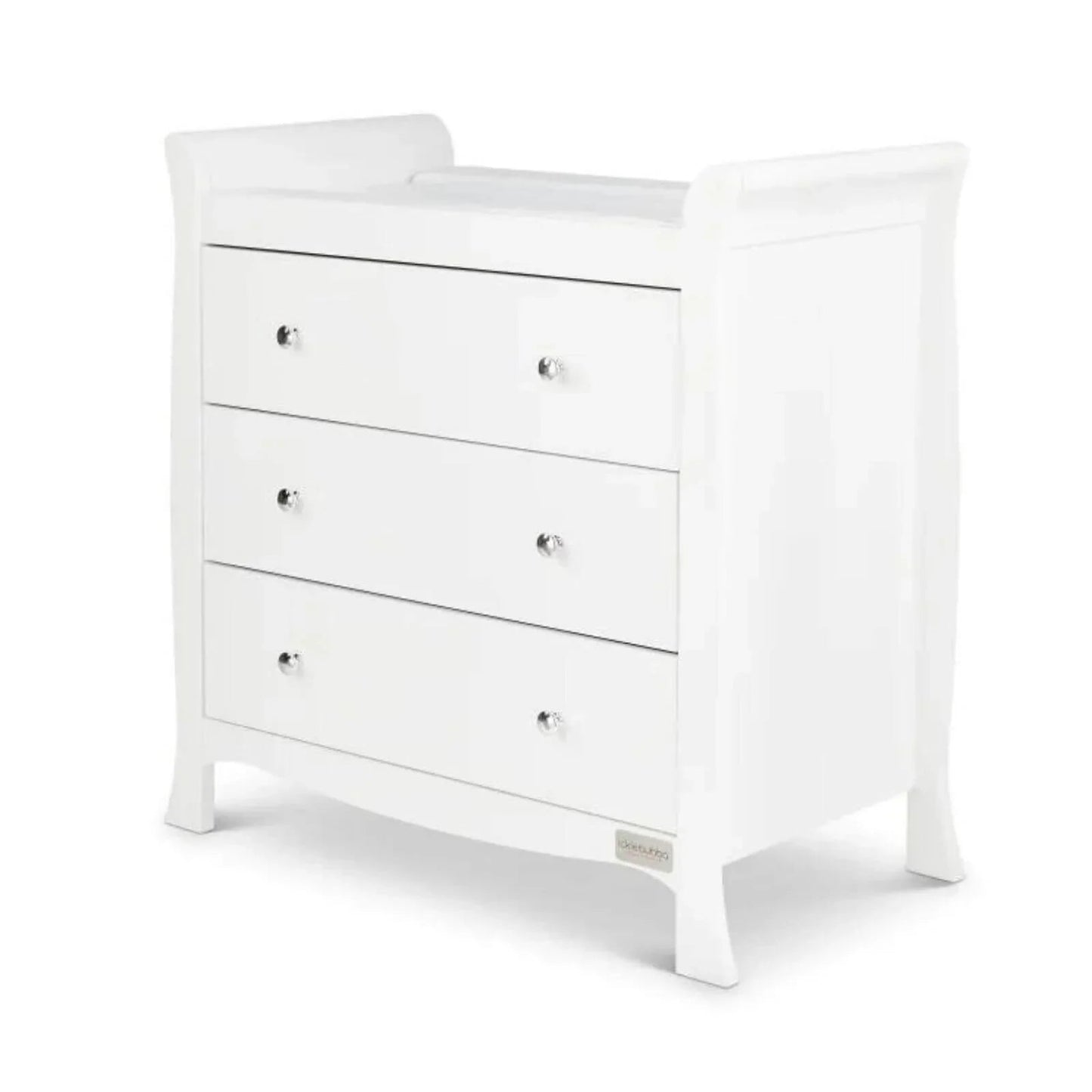 Ickle Bubba Snowdon Changing Unit - White - mezetto ebebek ebebek