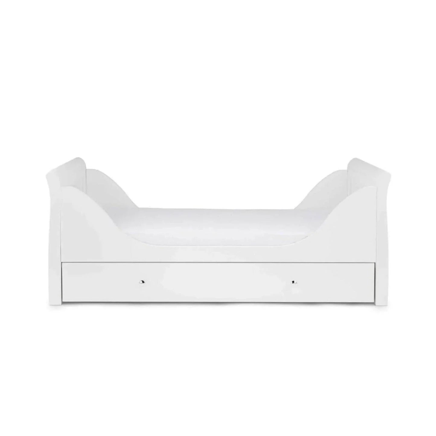 Ickle Bubba Snowdon Classic Cot Bed White - Without Mattress - mezetto ebebek ebebek