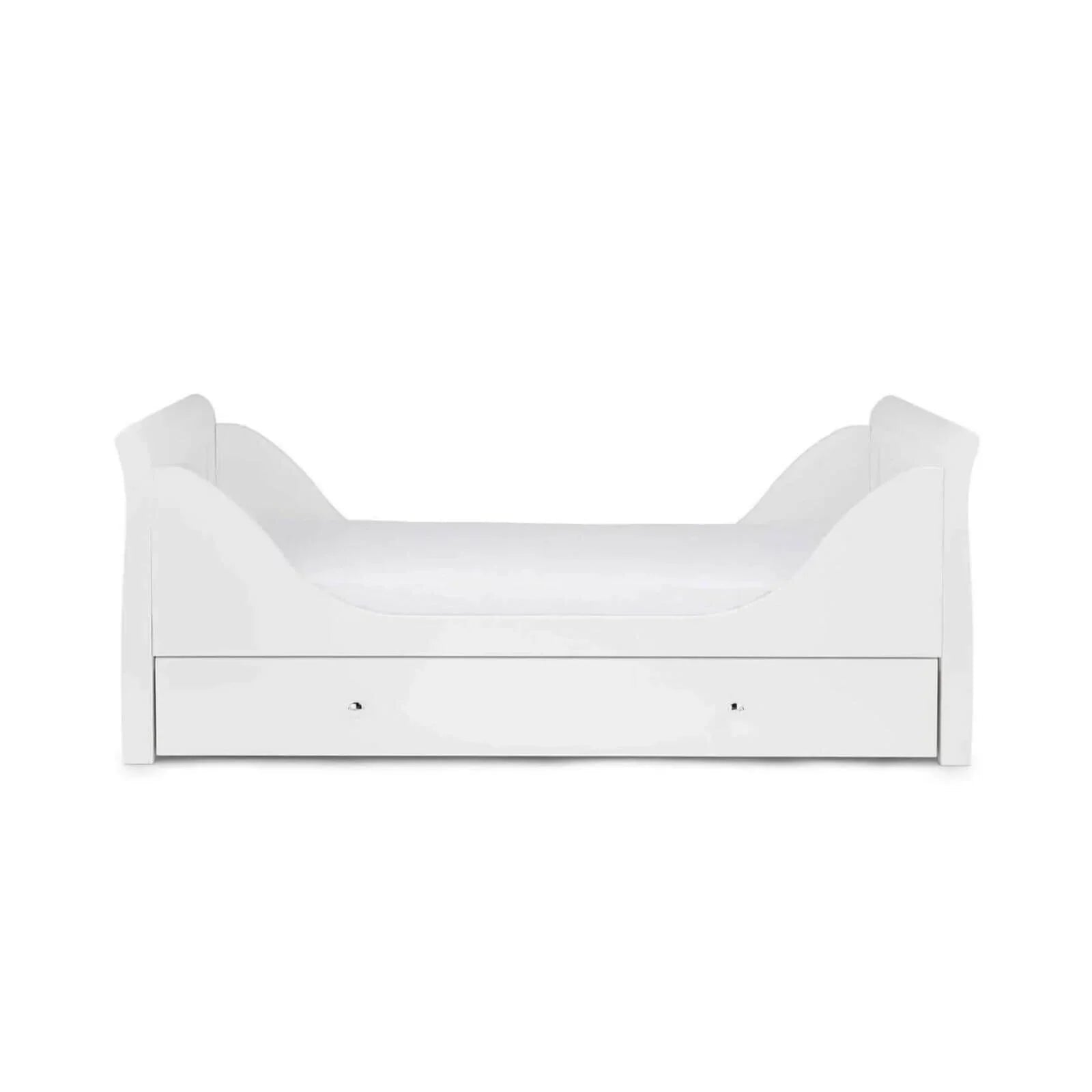 Ickle Bubba Snowdon Classic Cot Bed White - Without Mattress - mezetto ebebek ebebek