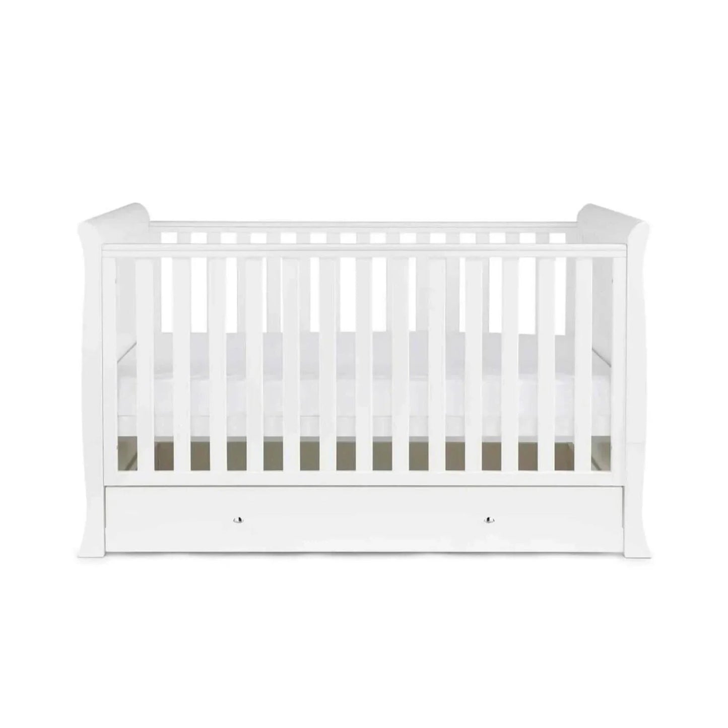 Ickle Bubba Snowdon Classic Furniture Set Fibre Mattress 2 pcs - White - mezetto ebebek ebebek