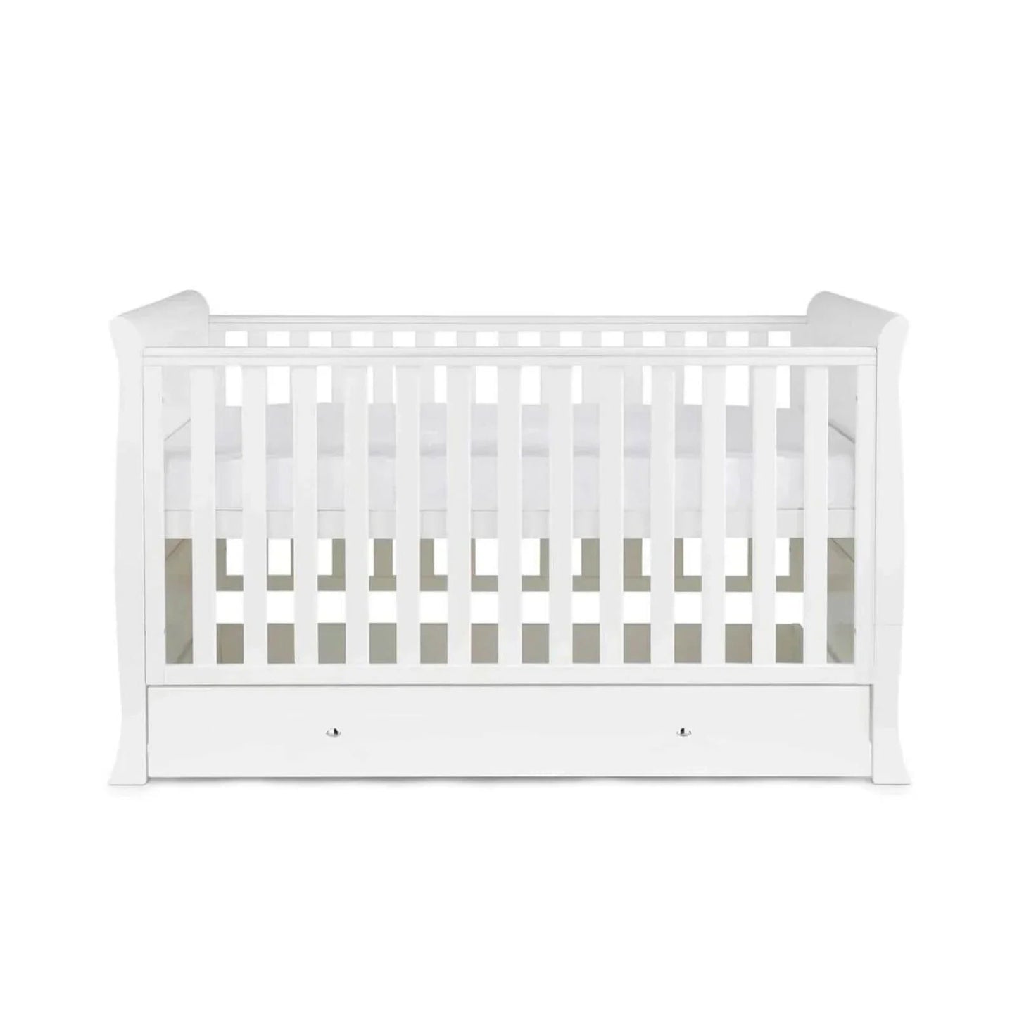 Ickle Bubba Snowdon Classic Furniture Set Premium Pocket Sprung Mattress 2 pcs - White - mezetto ebebek ebebek