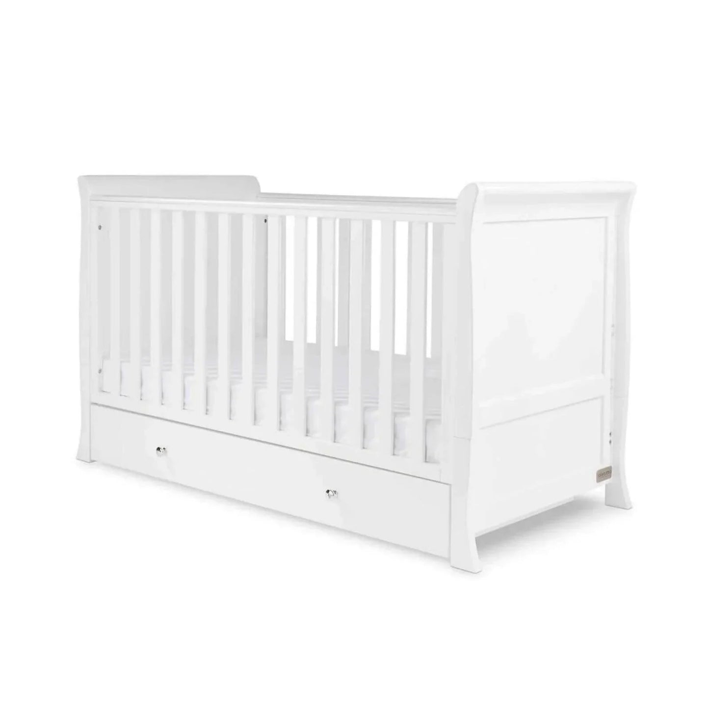 Ickle Bubba Snowdon Classic Furniture Set Premium Sprung Mattress 2 pcs - White - mezetto ebebek ebebek