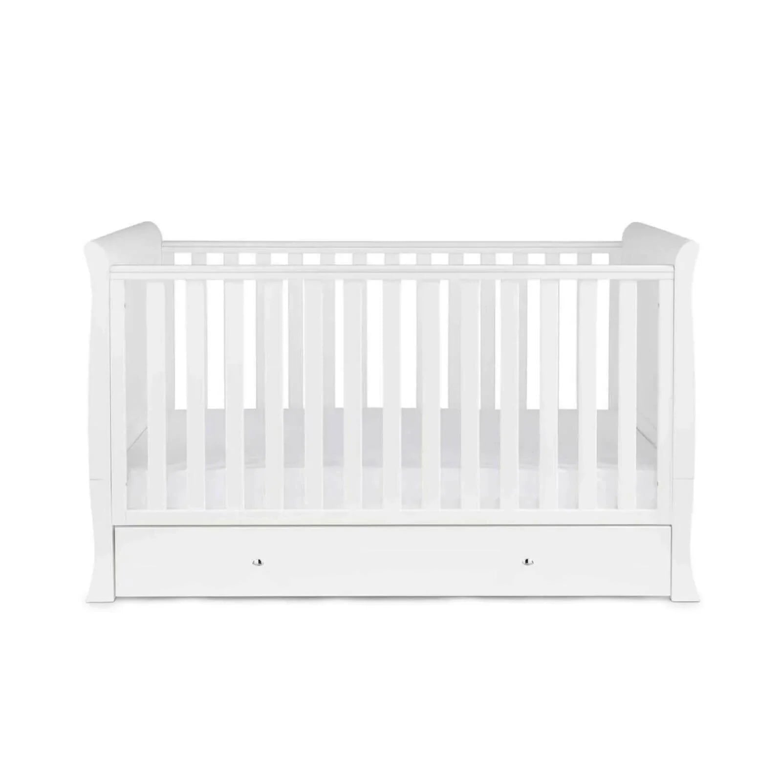 Ickle Bubba Snowdon Classic Furniture Set Premium Sprung Mattress 2 pcs - White - mezetto ebebek ebebek