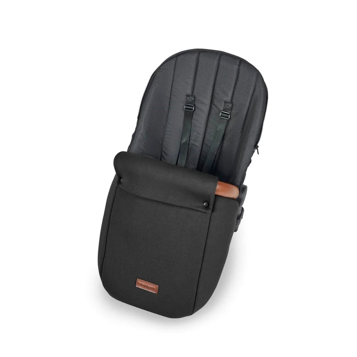 Ickle Bubba Stomp Luxe 2 - in - 1 Pushchair & Carrycot - Black/Midnight/Tan - mezetto ebebek ebebek