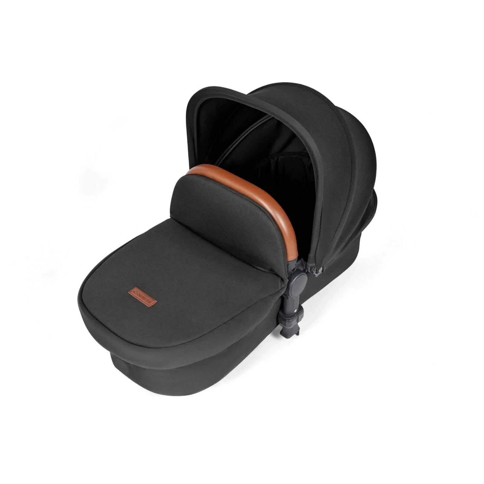 Ickle Bubba Stomp Luxe 2 - in - 1 Pushchair & Carrycot - Black/Midnight/Tan - mezetto ebebek ebebek