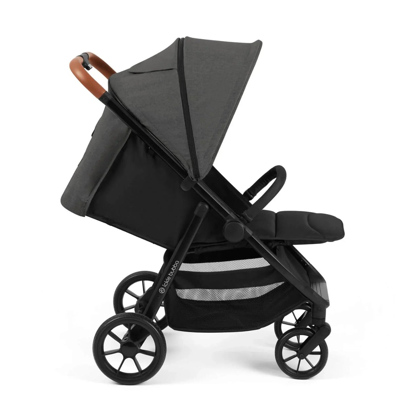 Ickle Bubba Stomp Stride Max Stroller - Charcoal Grey - mezetto ebebek ebebek