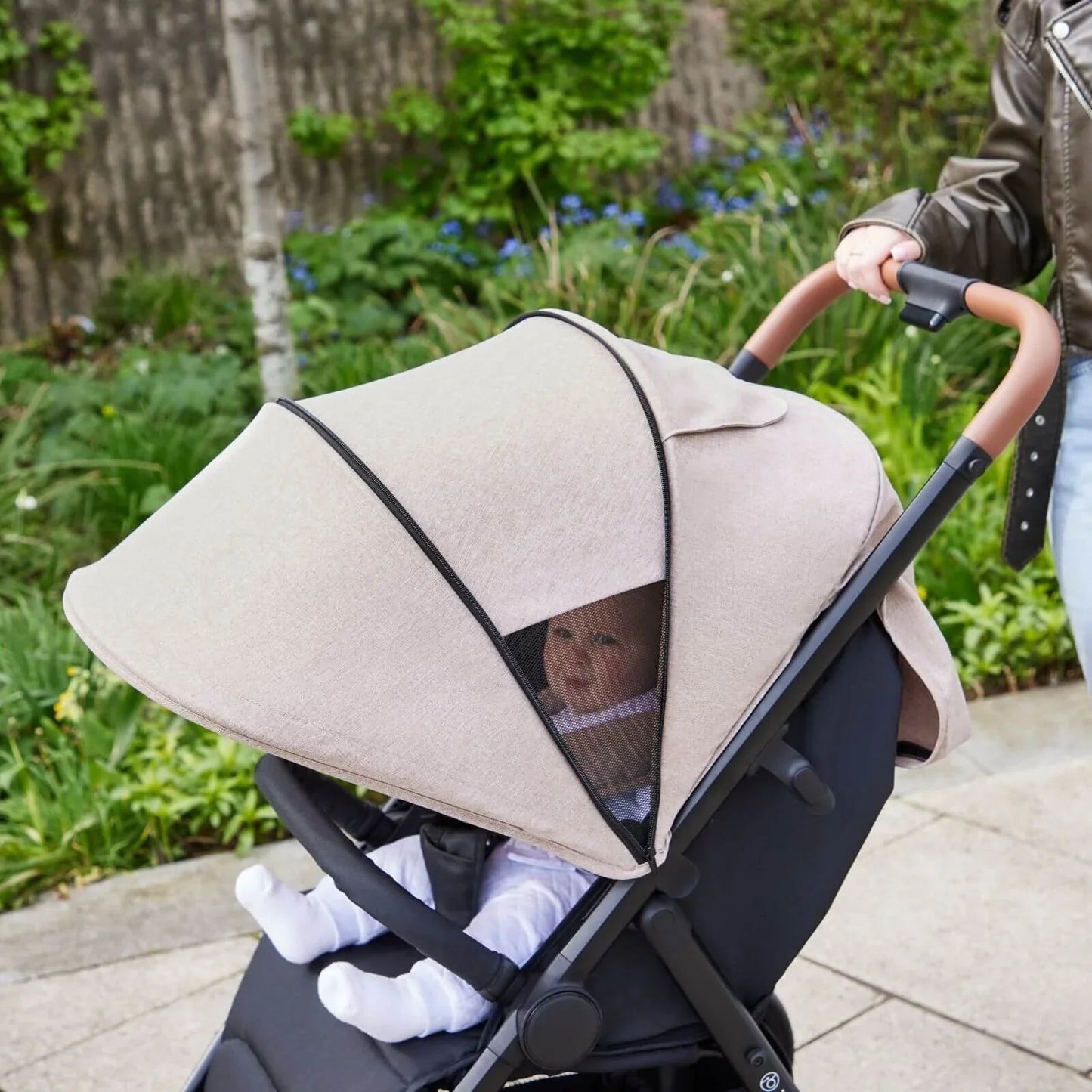 Ickle Bubba Stomp Stride Max Stroller - Charcoal Grey - mezetto ebebek ebebek