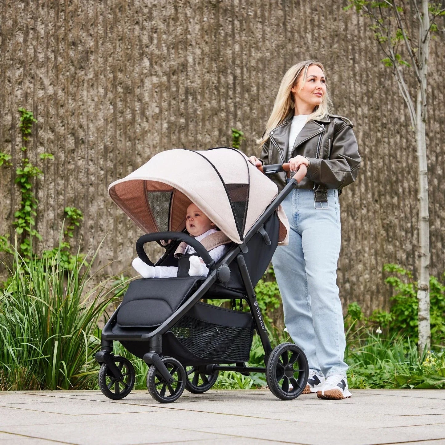 Ickle Bubba Stomp Stride Max Stroller - Midnight - mezetto ebebek ebebek