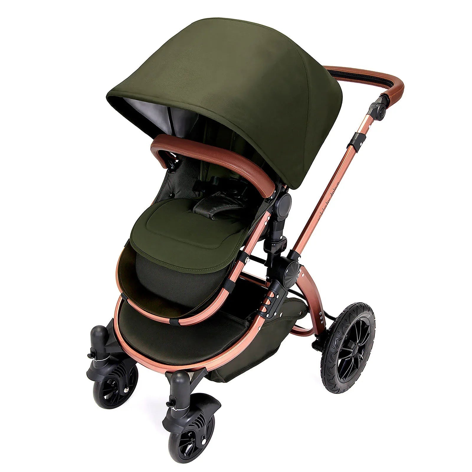 Ickle Bubba Stomp V4 2 In 1 Carrycot & Pushchair - Bronze - mezetto ebebek ebebek