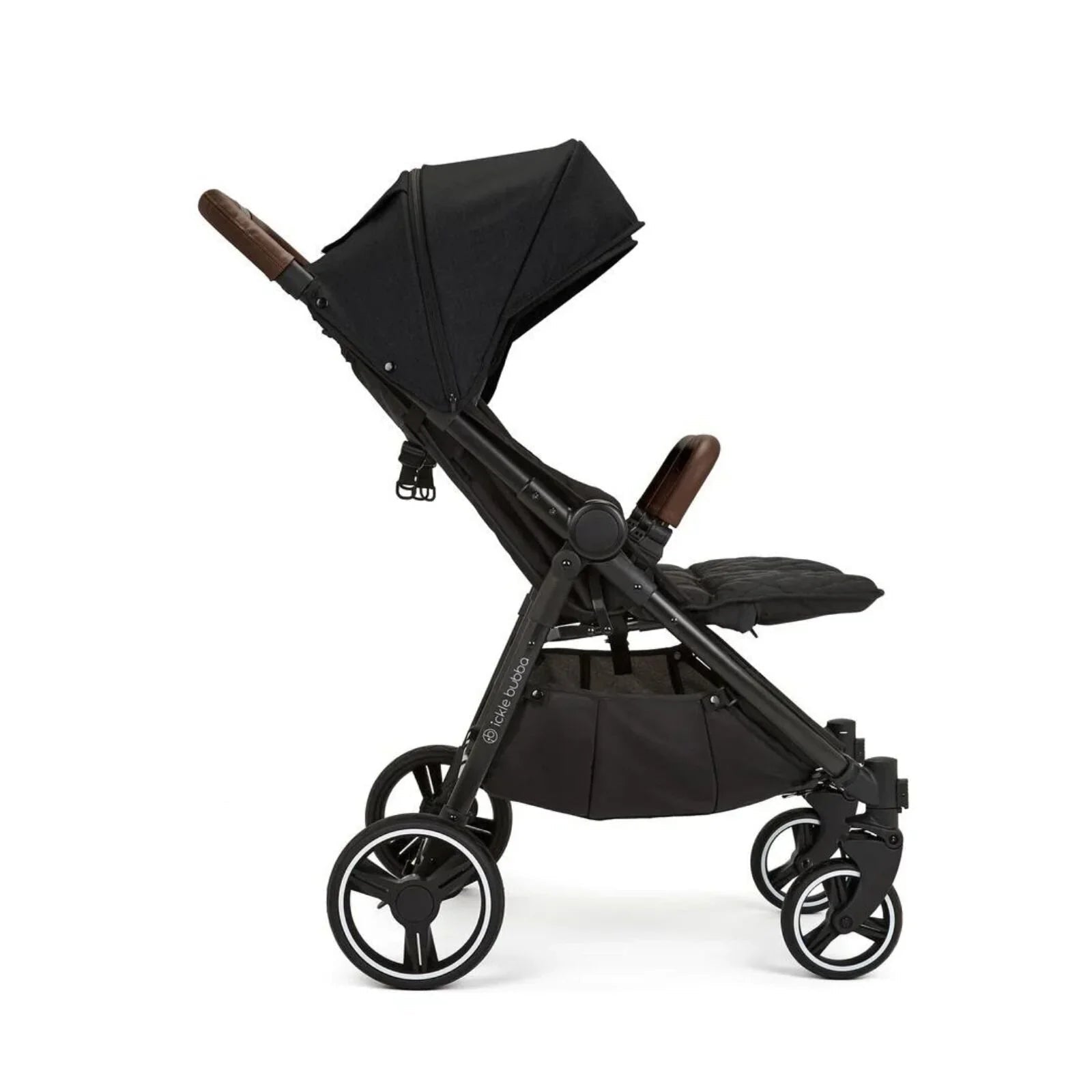 Ickle Bubba Venus Double Stroller - Black - mezetto ebebek ebebek