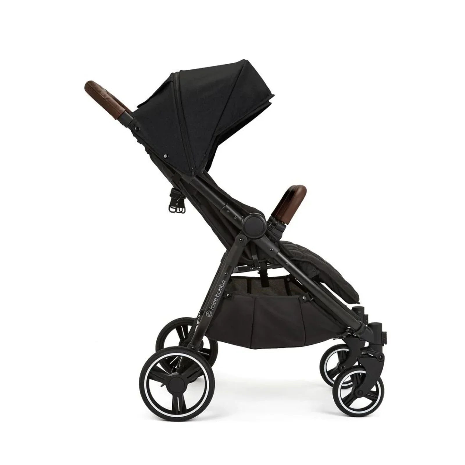 Ickle Bubba Venus Double Stroller - Black - mezetto ebebek ebebek