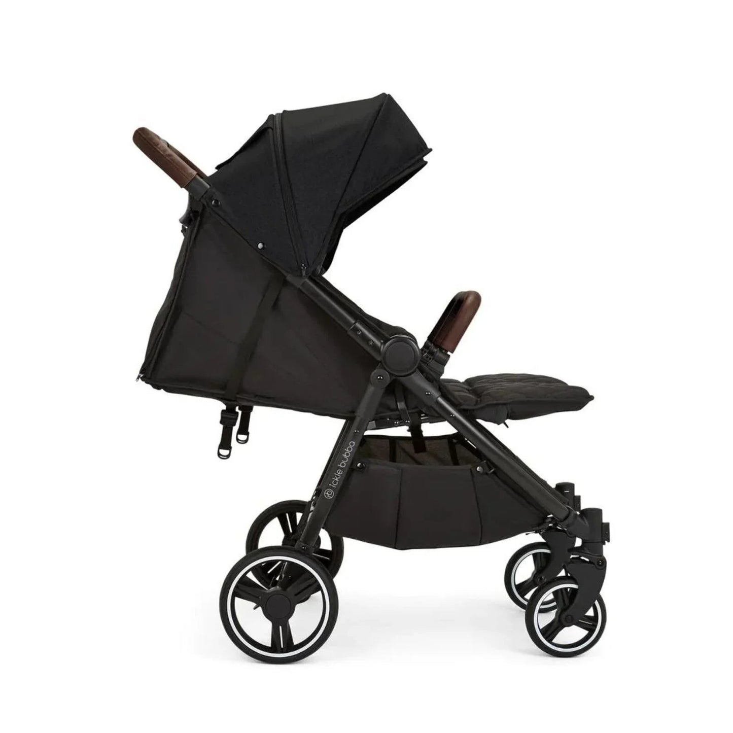 Ickle Bubba Venus Double Stroller - Black - mezetto ebebek ebebek