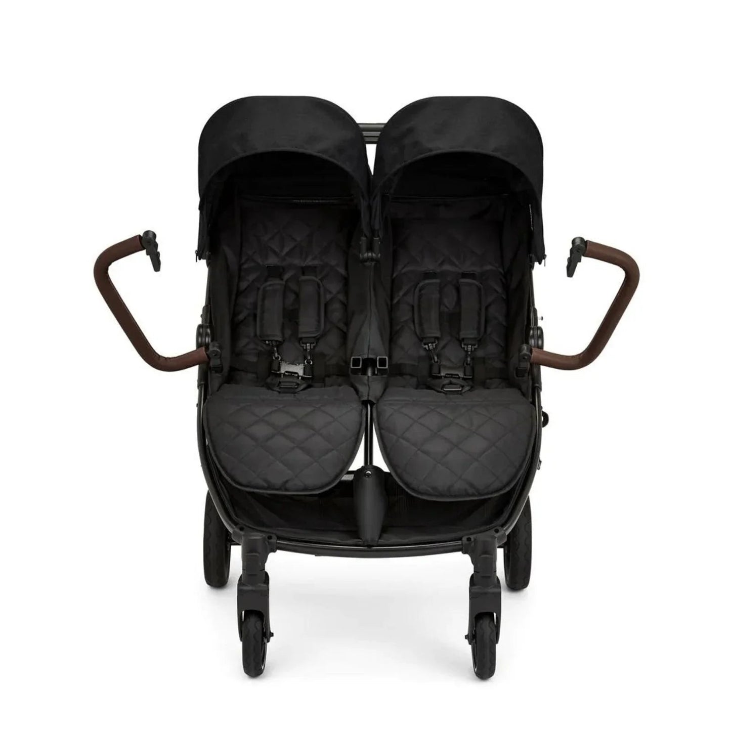Ickle Bubba Venus Double Stroller - Black - mezetto ebebek ebebek