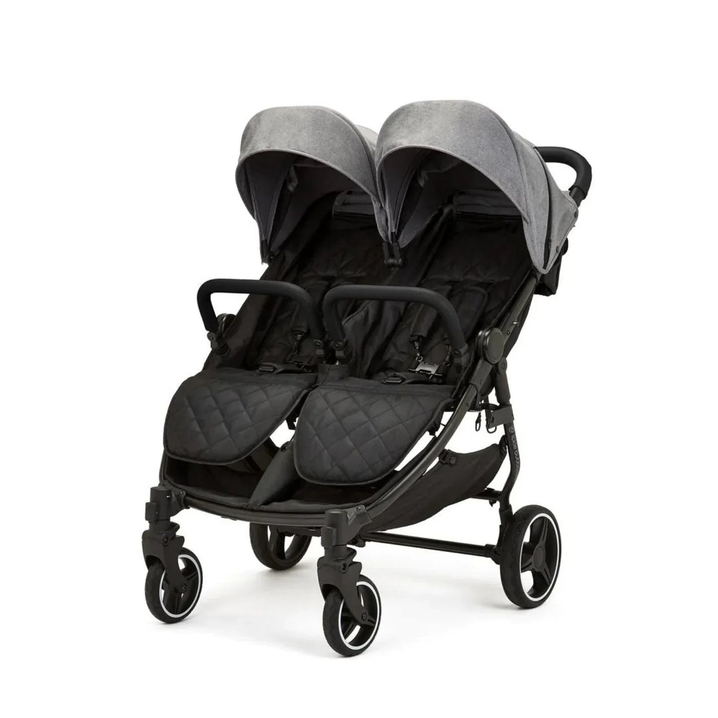 Ickle Bubba Venus Double Stroller - Space Grey - mezetto ebebek ebebek