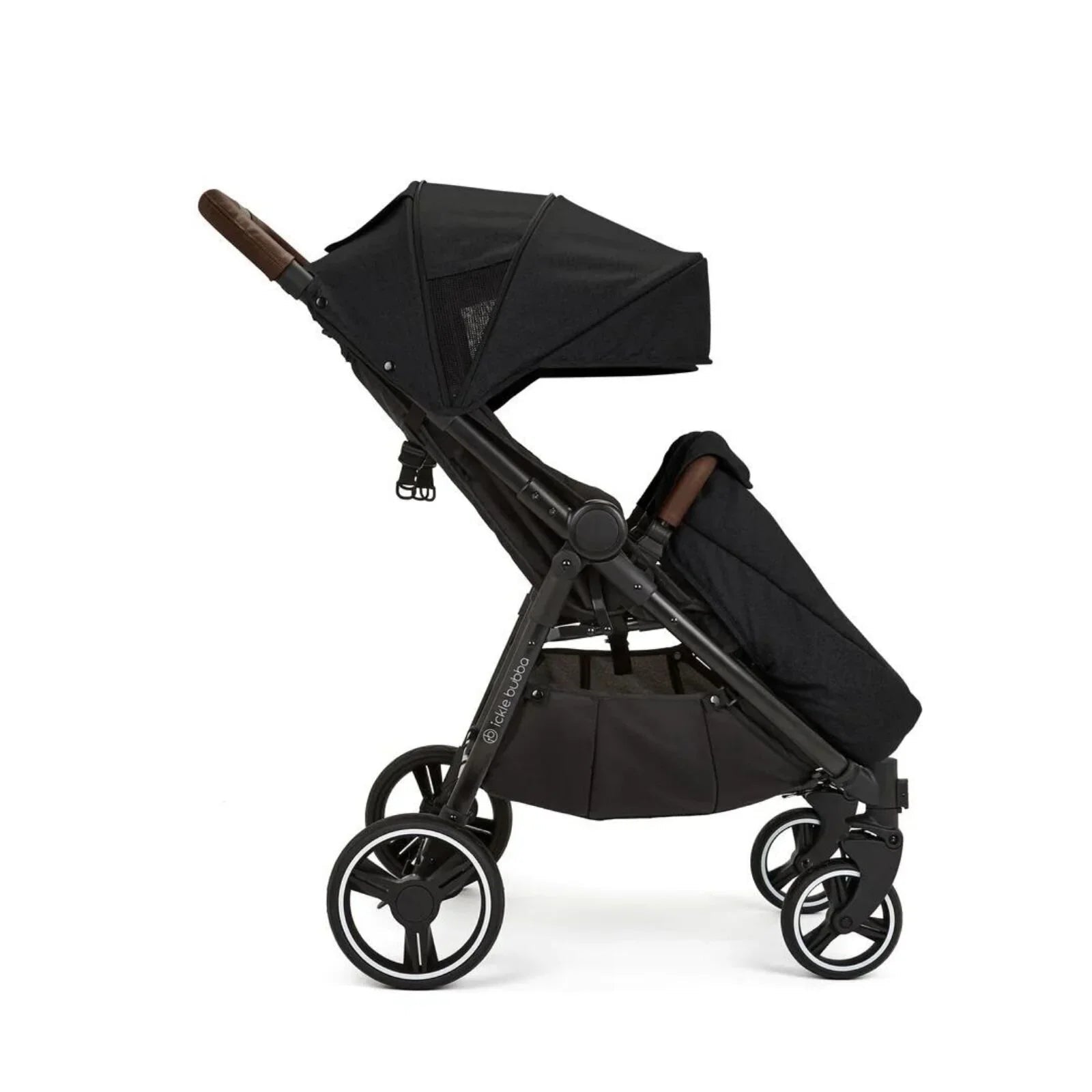 Ickle Bubba Venus Max Double Stroller - Black - mezetto ebebek ebebek