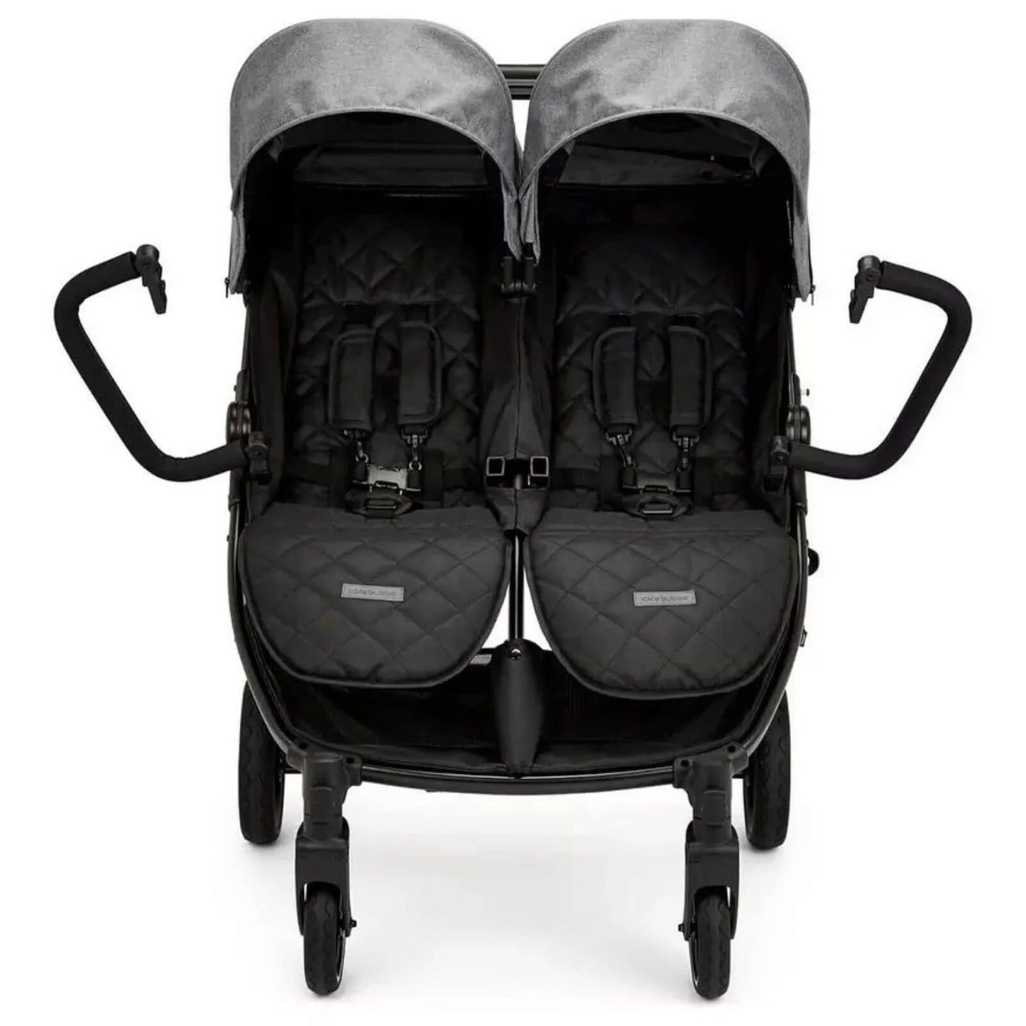 Ickle Bubba Venus Max Double Stroller - Space Grey - mezetto ebebek ebebek