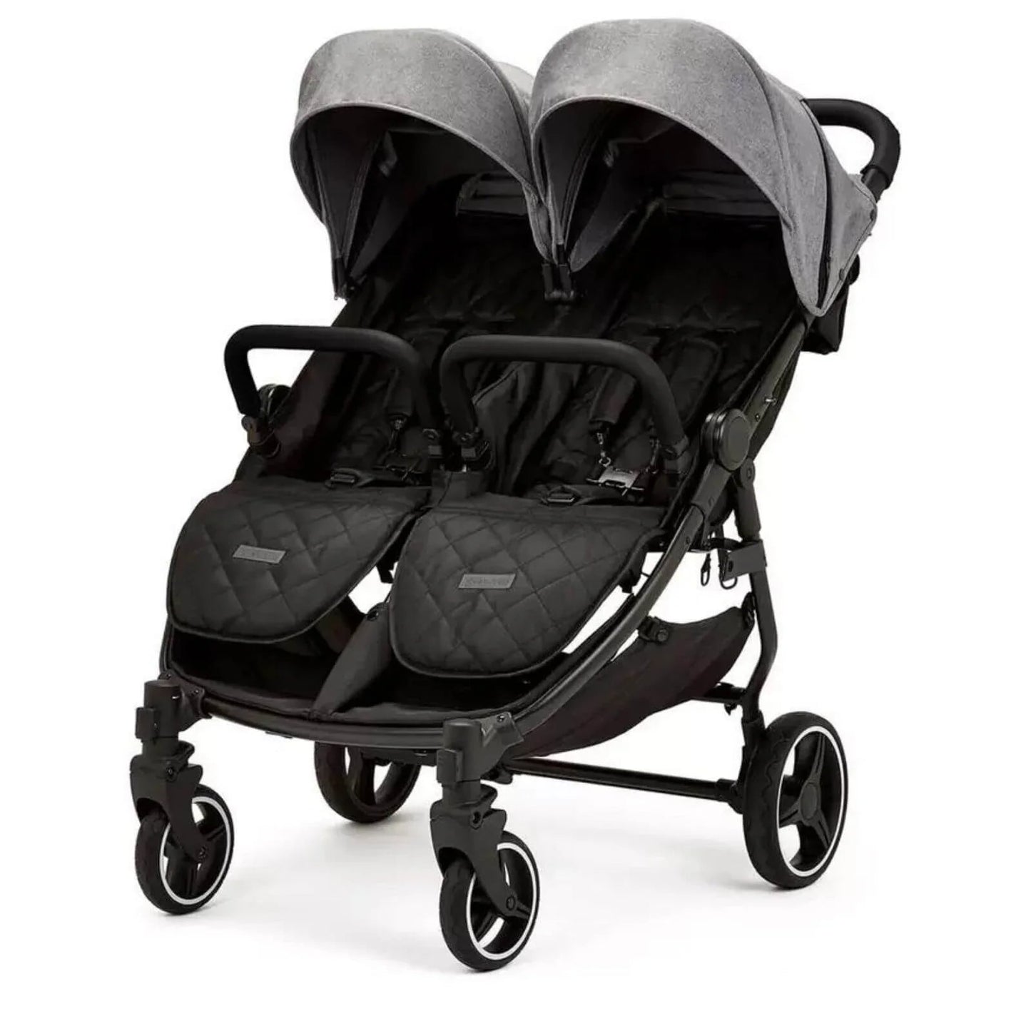 Ickle Bubba Venus Max Double Stroller - Space Grey - mezetto ebebek ebebek