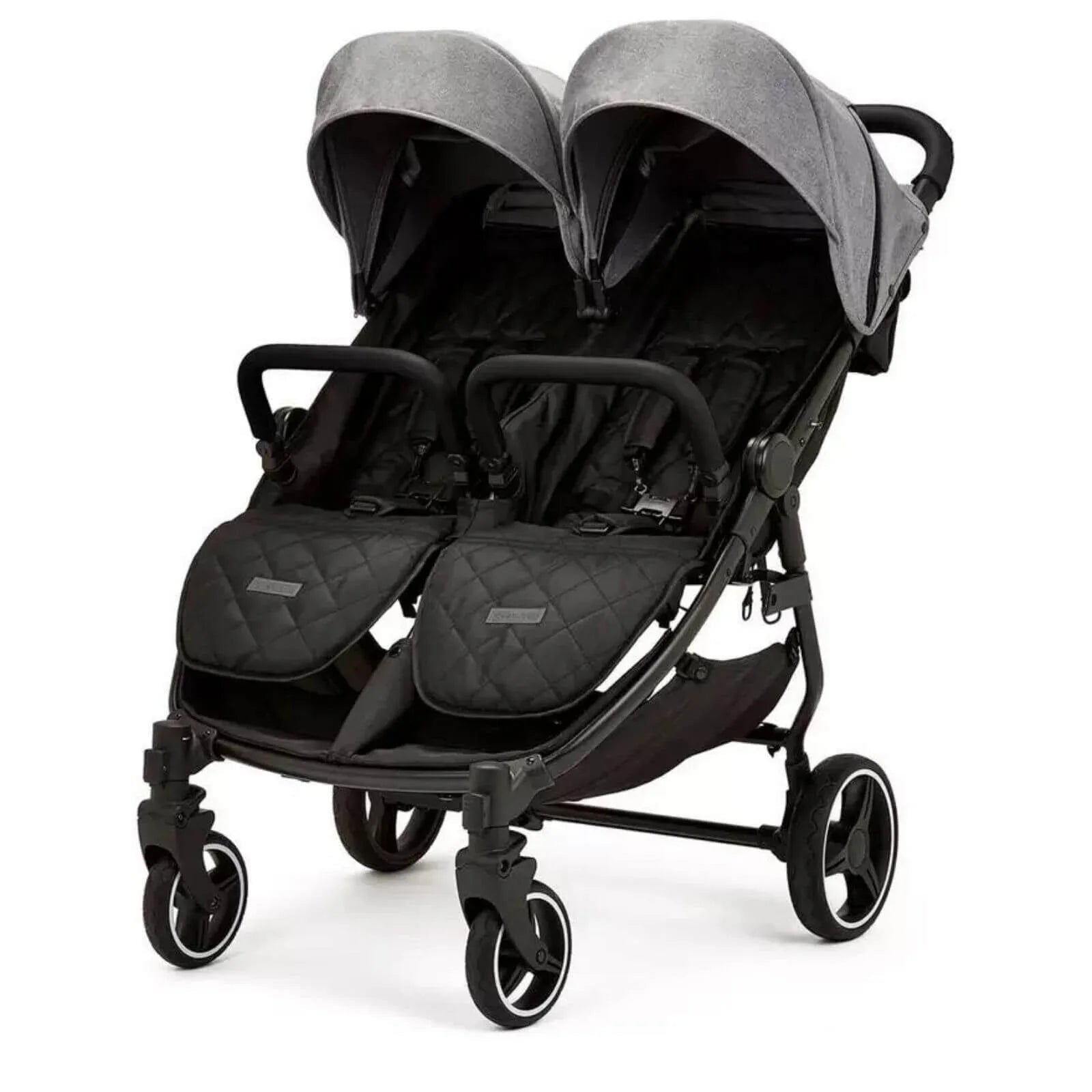 Ickle Bubba Venus Max Double Stroller - Space Grey - mezetto ebebek ebebek