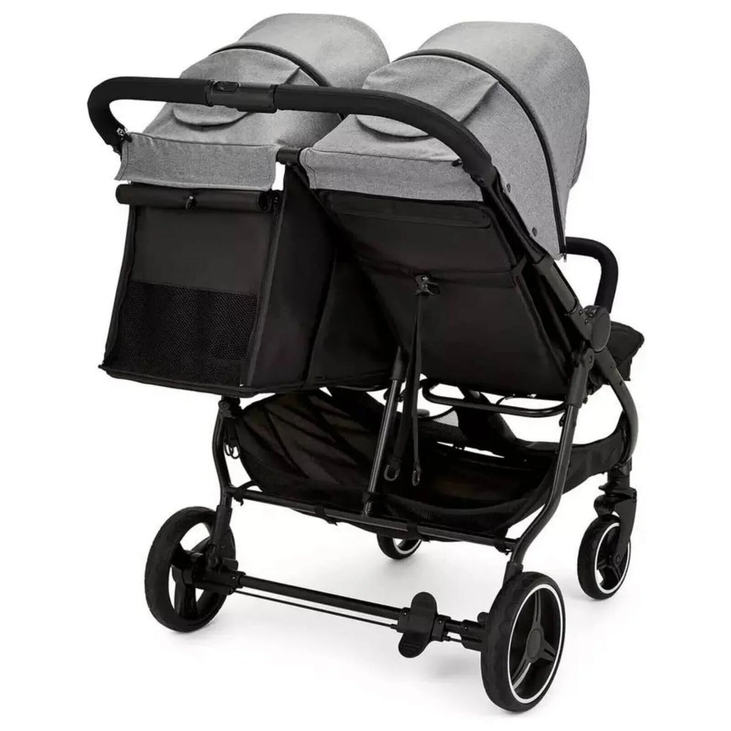 Ickle Bubba Venus Max Double Stroller - Space Grey - mezetto ebebek ebebek