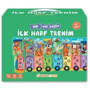 İlk Harf Trenim - Cırt Cırtlı Yapboz ve Kitap Seti - Bi Kutu Oyun Kitap