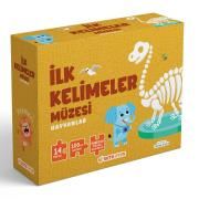 İlk Kelimeler Müzesi - Hayvanlar (İngilizce Destekli Kitap ve Yapboz Seti) - Bi Kutu Oyun Kitap