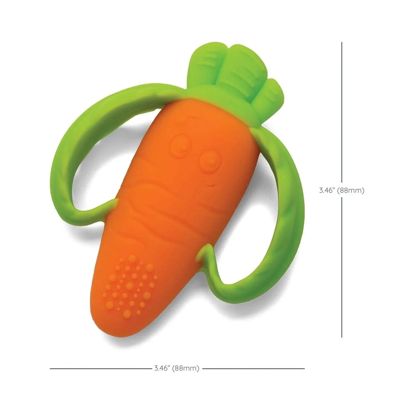 Infantino Lil' Nibbles Teether - Carrot - mezetto ebebek ebebek