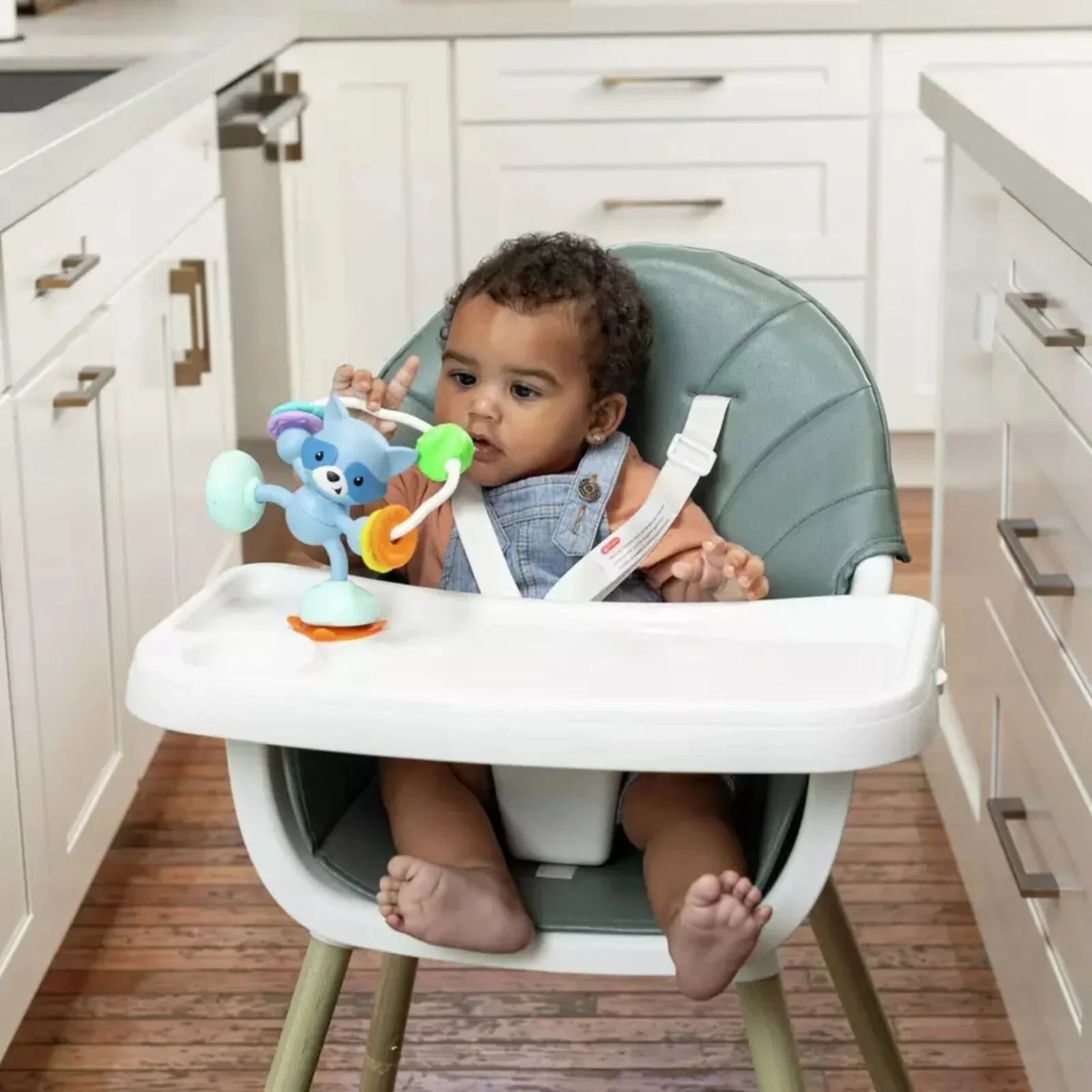 Infantino Stick & Spin High Chair Pal - Racoon - mezetto ebebek ebebek