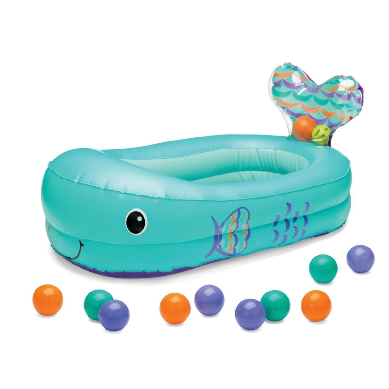 Infantino Whale Bubble Inflatable Bath Tub - mezetto ebebek ebebek