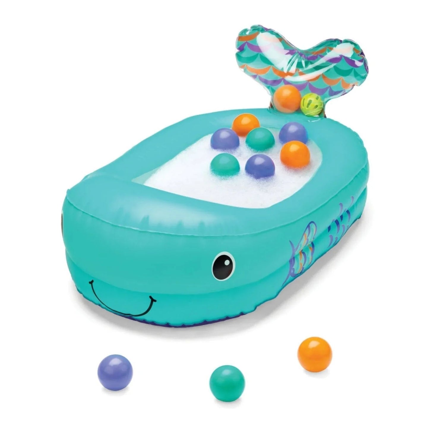 Infantino Whale Bubble Inflatable Bath Tub - mezetto ebebek ebebek