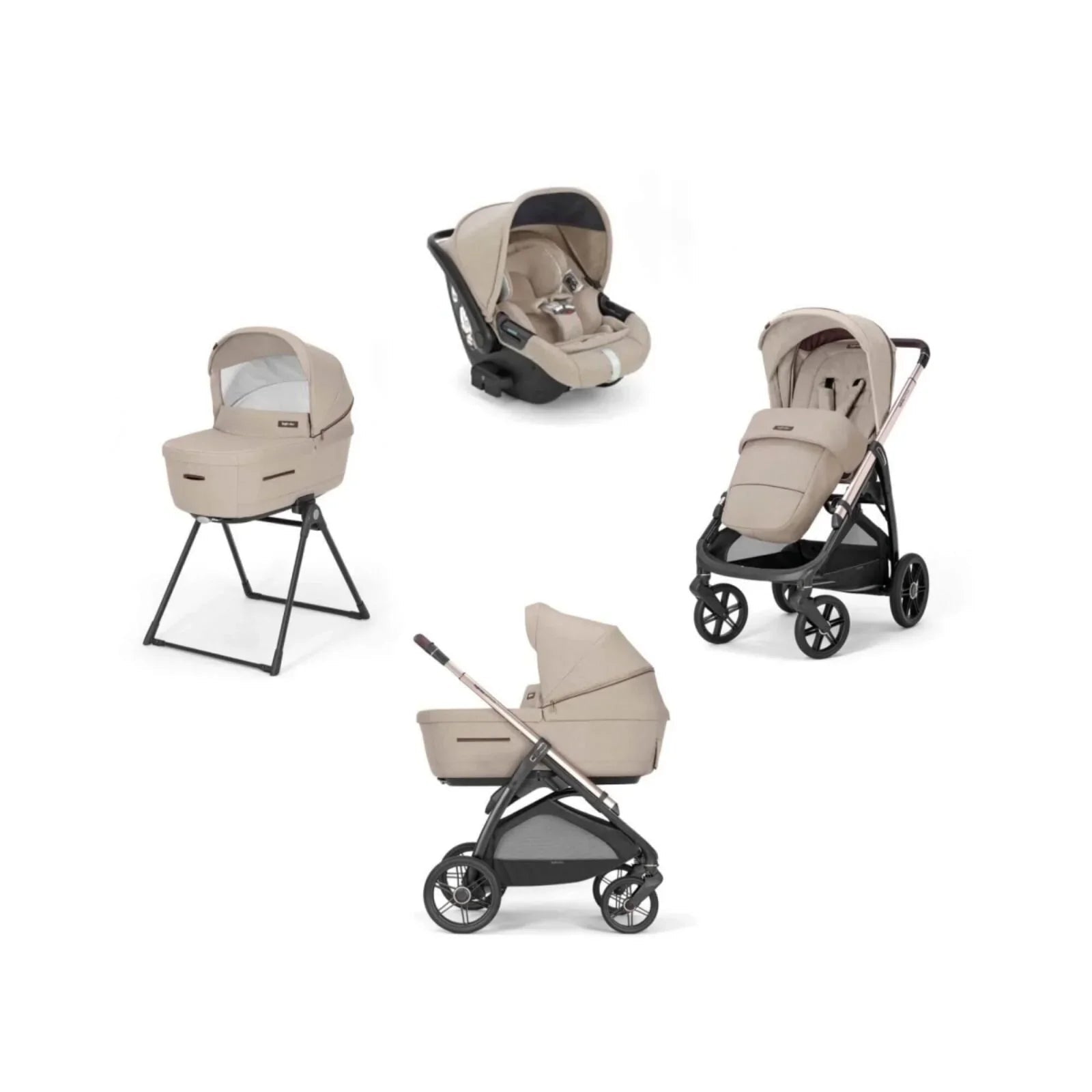 Inglesina Aptica Travel System - Pashmina Beige - mezetto ebebek ebebek