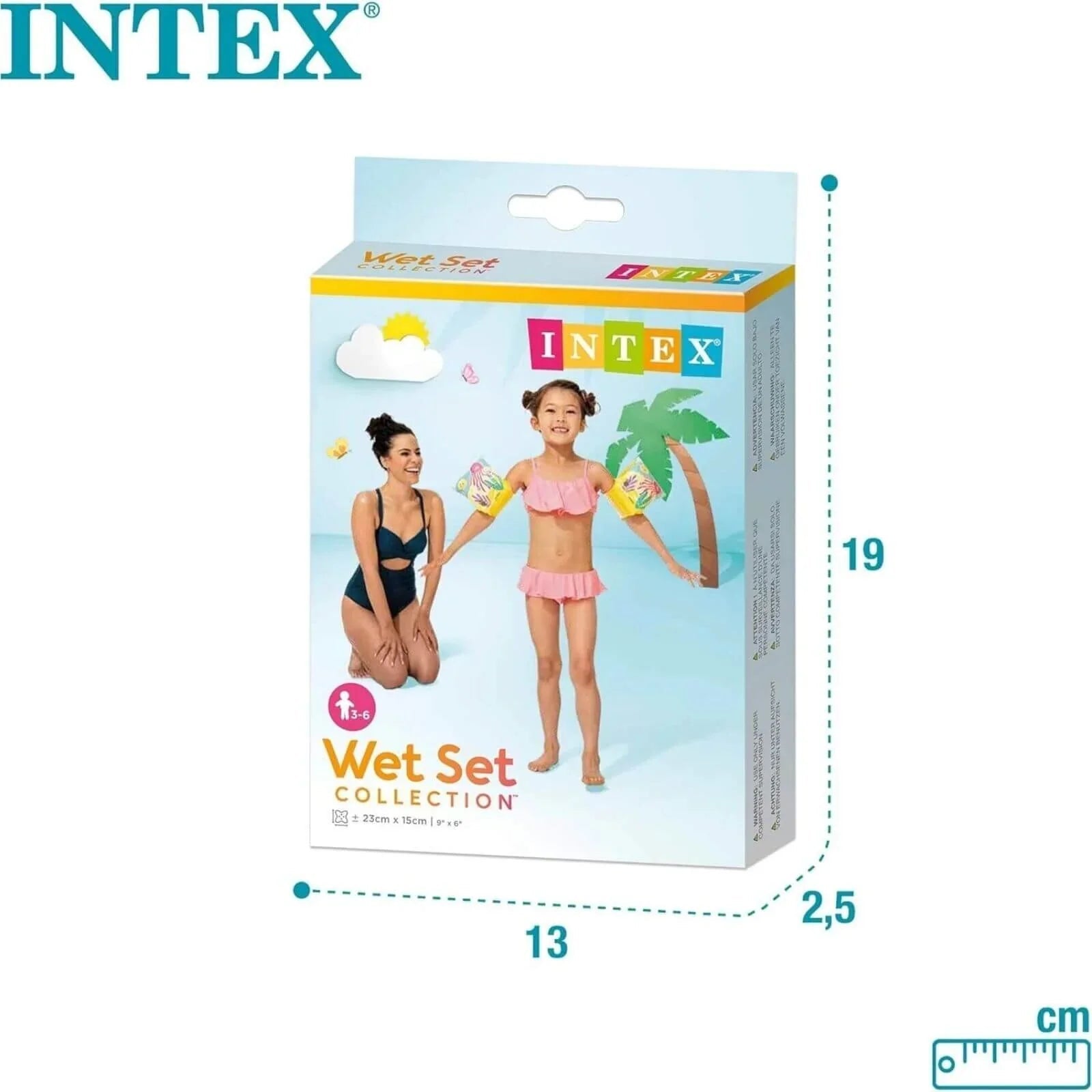 INTEX Tropical Buddies Arm Bands - mezetto ebebek ebebek