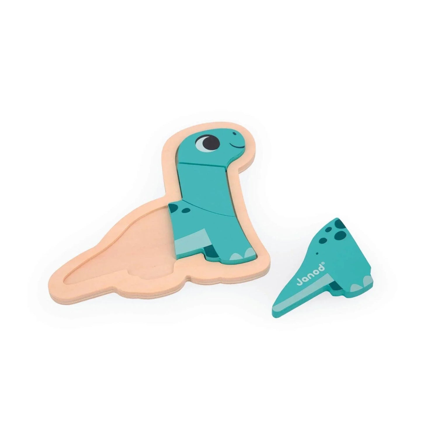 Janod 4 Progressive Puzzles Dino - mezetto ebebek ebebek