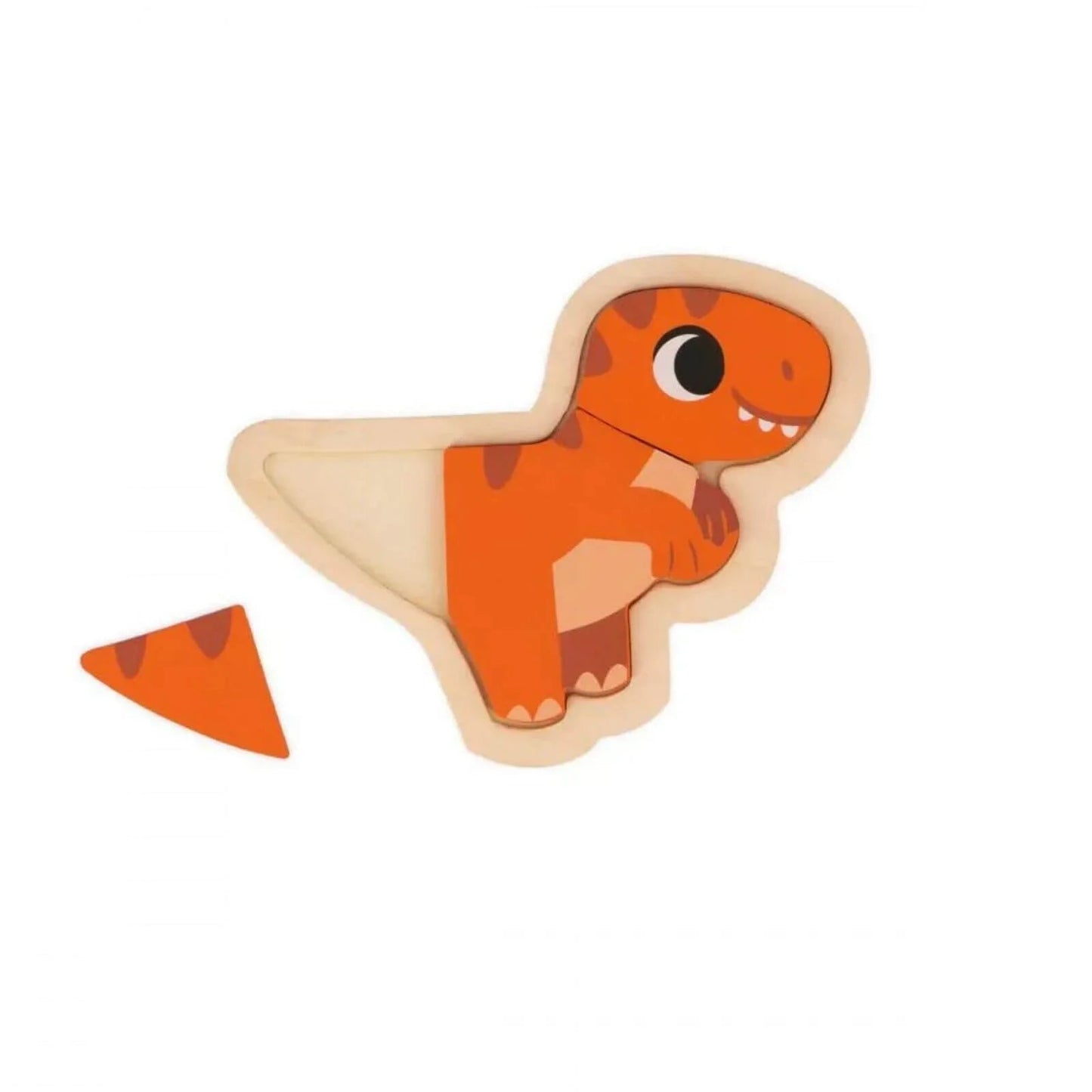 Janod 4 Progressive Puzzles Dino - mezetto ebebek ebebek