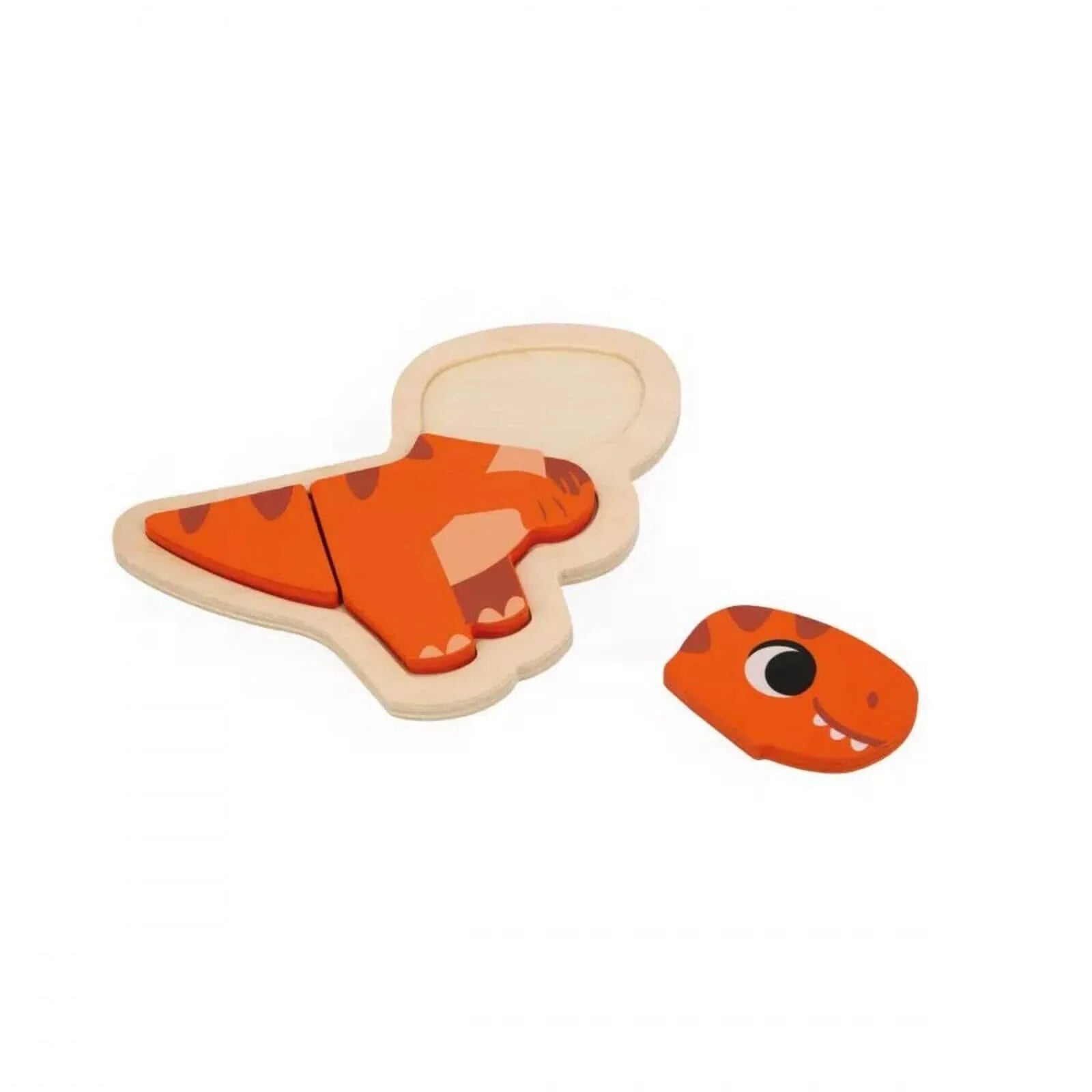 Janod 4 Progressive Puzzles Dino - mezetto ebebek ebebek