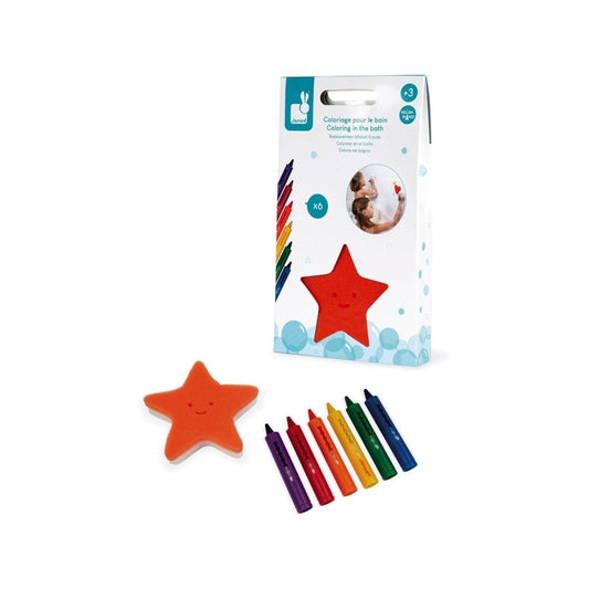Janod Colouring in the Bath - mezetto ebebek ebebek