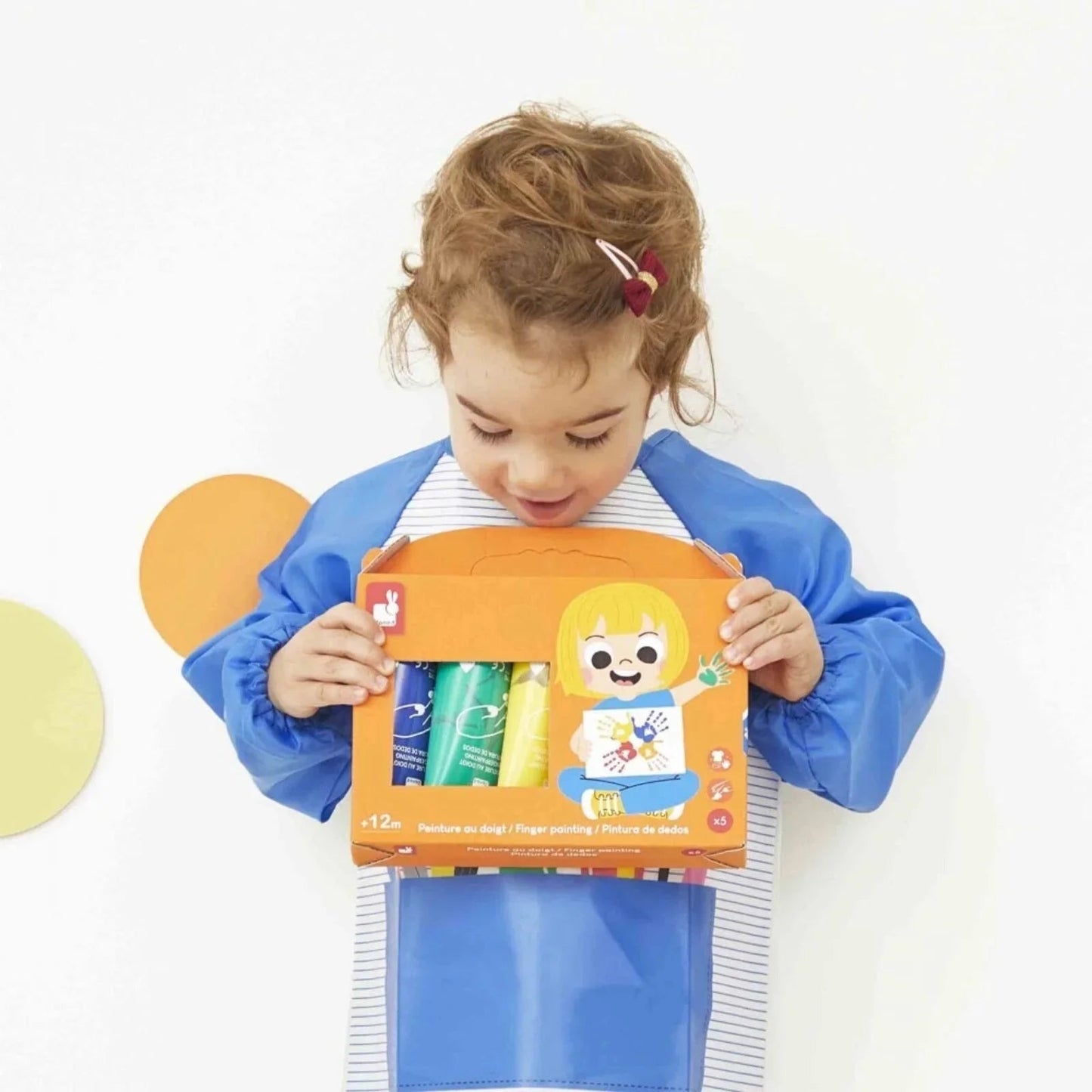Janod Finger Paints 5 pcs - mezetto ebebek ebebek