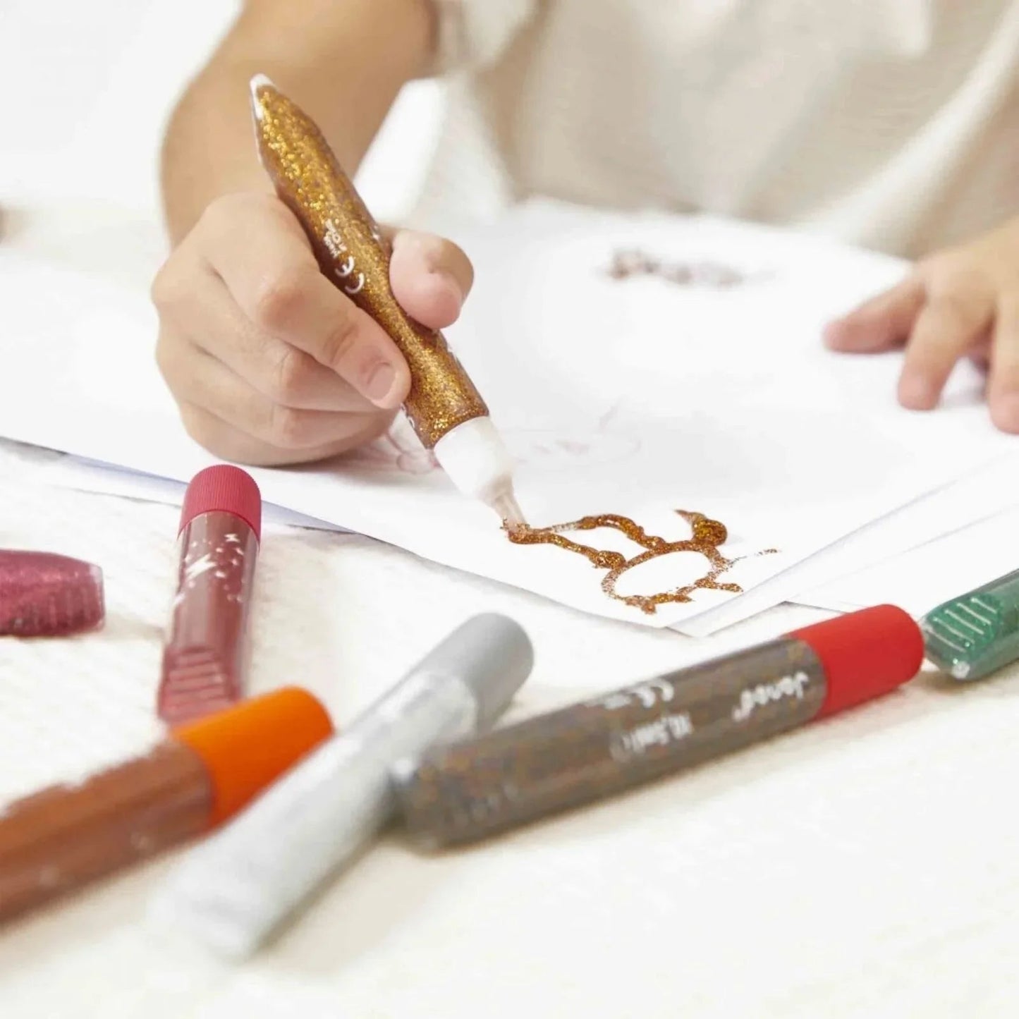 Janod Glitter Glue - mezetto ebebek ebebek