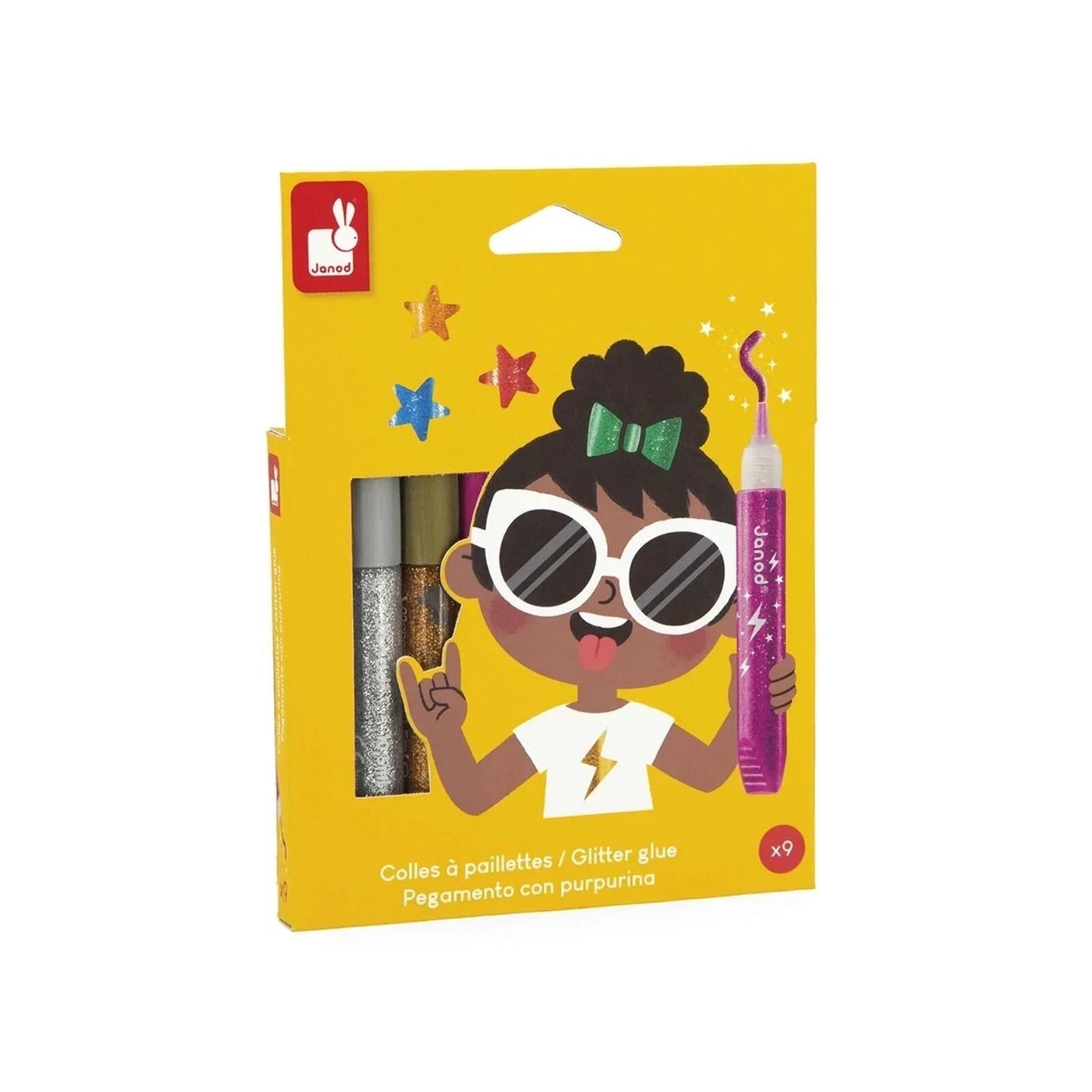 Janod Glitter Glue - mezetto ebebek ebebek